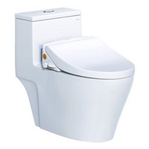 Bàn Cầu Nắp Rửa Cơ Caesar CD1356/TAF050 1 Khối