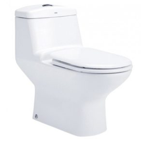 Bồn Cầu COTTO C1111 Một Khối Victor Xả Nhấn