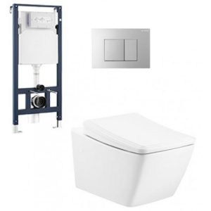 Bồn Cầu Cotto SC19337 Treo Tường Thoát Ngang